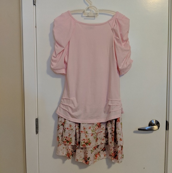 Pink Short Dress - Picture 4 of 4